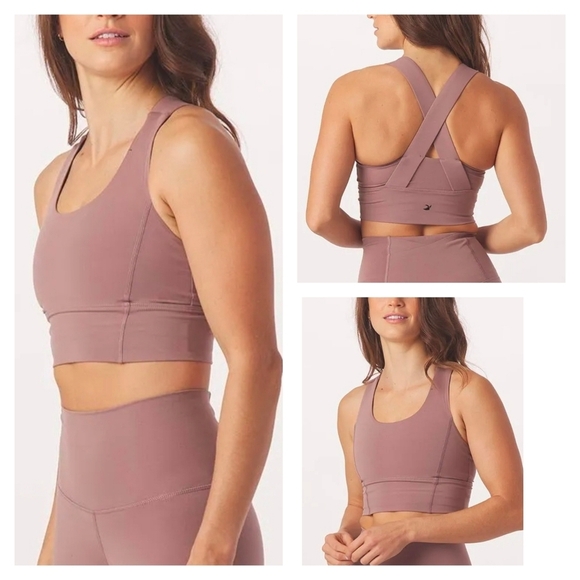 Glyder Cutting Edge Sports Bra Mocha - Picture 15 of 15